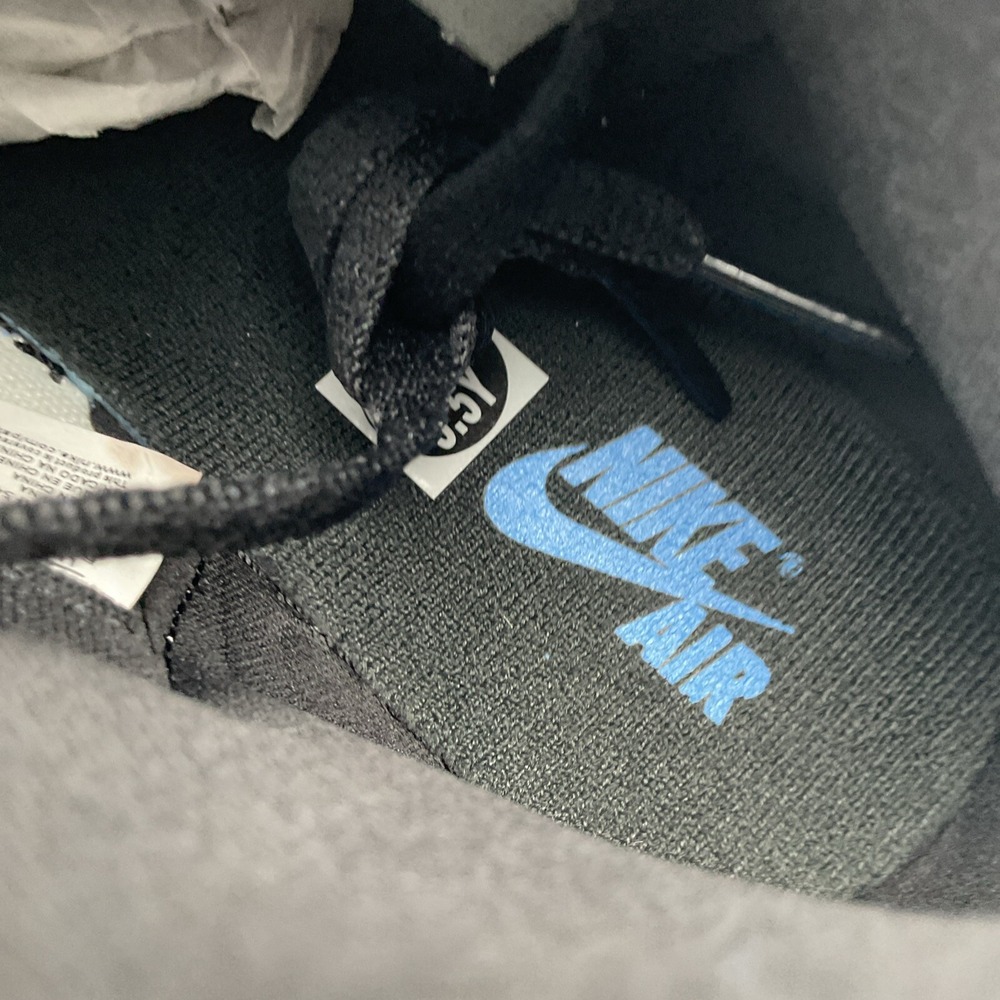 Size 5.5Y (GS) -‎ Jordan 1 High Retro OG UNC Toe (FD1437-400) - Picture 9 of 10